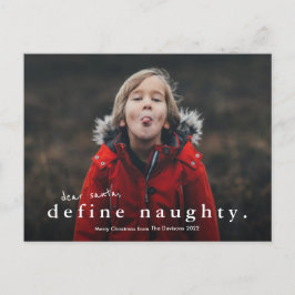 Funny Definition Naughty 3 Foto Weihnachten