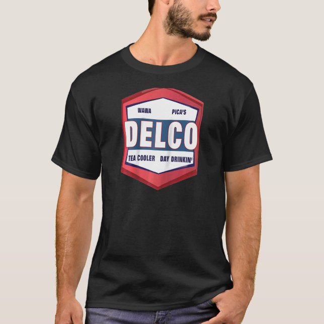 Funny Delco Delaware Landkreis für Picas Wawa und  T-Shirt (Vorderseite)