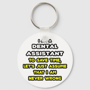 Funny Dental Assistant T - Shirt Schlüsselanhänger