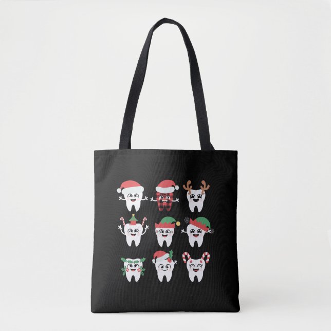 Funny Dental Christmas Tees Niedlichen Xmas Zahnar (Vorderseite)