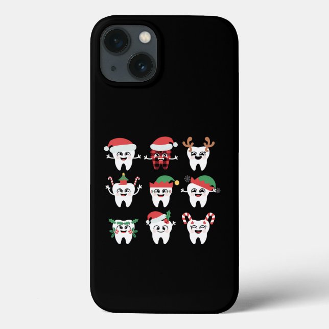 Funny Dental Christmas Tees Niedlichen Xmas Zahnar Case-Mate iPhone Hülle (Rückseite)