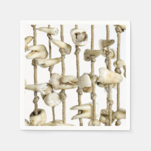 Funny Dental Fotografy Extracted Zähne Zahnmedizin Serviette