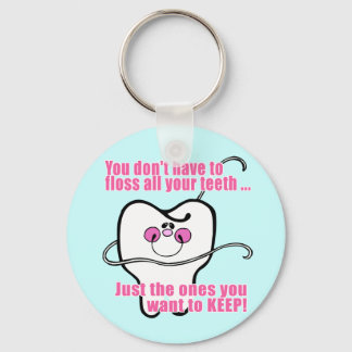 Funny Dental Hygienist Schlüsselanhänger