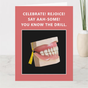Funny Dental School Abschluss Card Karte