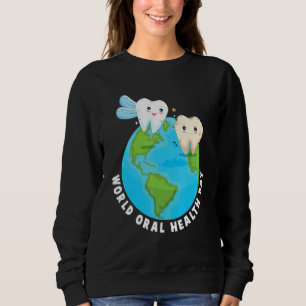 Funny Dentist Assistant Oral Health Zähne Fairy an Sweatshirt