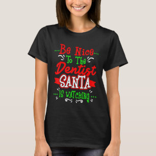 Funny Dentist Christmas Gag Geschenk Zahnarzt Absc T-Shirt