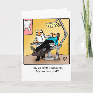 Funny Dentist Retirement Spaß Card Karte