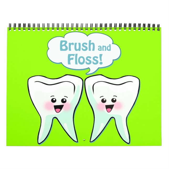 Funny Dentist Zahnarzthygienist Kalender (Titelbild)