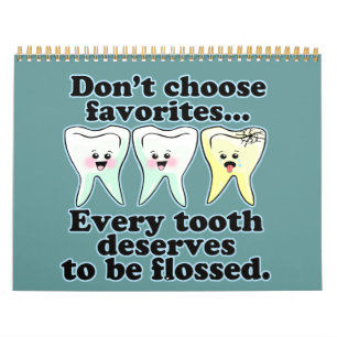 Funny Dentist Zahnarzthygienist Kalender