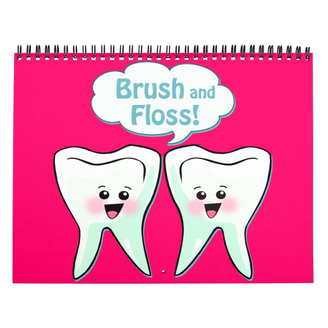 Funny Dentist Zahnarzthygienist Kalender (Titelbild)