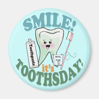 Funny Dentist Zahnarzthygienist Magnet