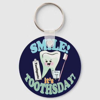 Funny Dentist Zahnarzthygienist Schlüsselanhänger