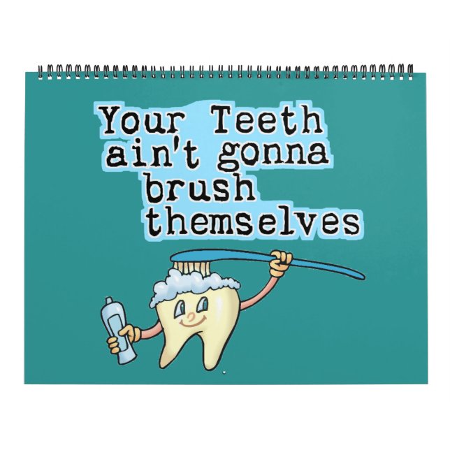 Funny Dentists Office Calendar Kalender (Titelbild)