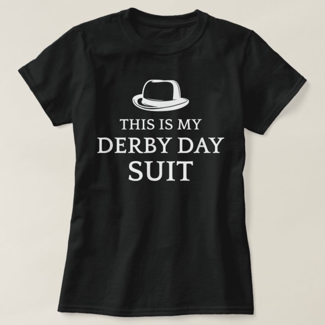 Funny Derby Day Kentucky Men Hat, This is My Derby T-Shirt (Design vorne)