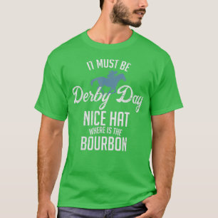 Funny Derby Day und Minze Juleps Kentucky Pferdere T-Shirt