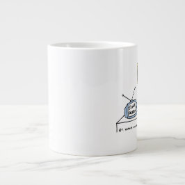 Funny Dermatology Dermatologist Cartoon Jumbo Tass Jumbo-Tasse
