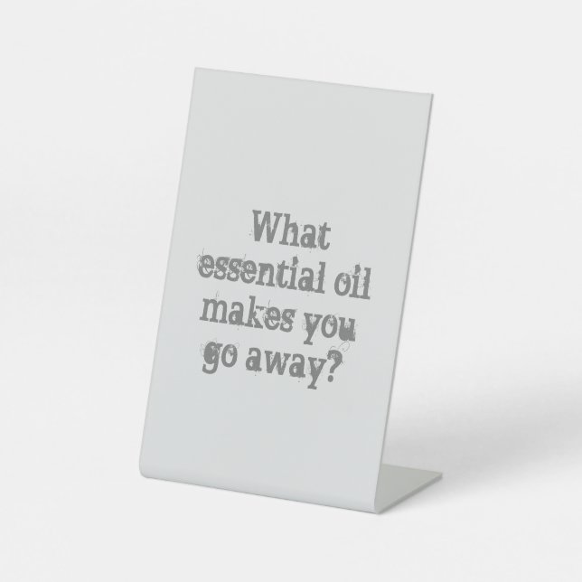 Funny Desk Sockelschild (Vorderseite)