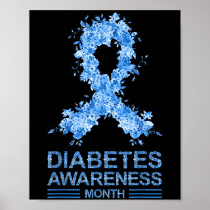 Funny Diabetic Awareness Diabetes Typ 1 2 Bauchspe Poster