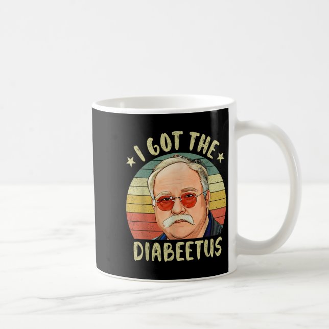 Funny Diabetic Diabetes Typ 1 2 Bewusstsein Bauchs Kaffeetasse (Rechts)