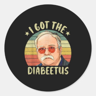 Funny Diabetic Diabetes Typ 1 2 Bewusstsein Bauchs Runder Aufkleber