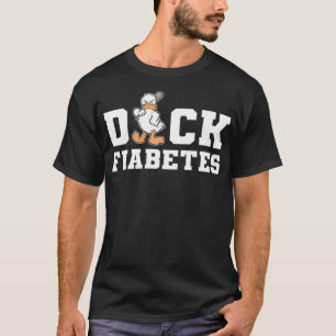 Funny Diabetics Duck Typ 2 Sensibilisierungsmonat T-Shirt