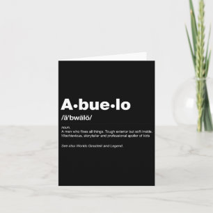 Funny Dictionary Definition Fathers Day Gift Grand Karte