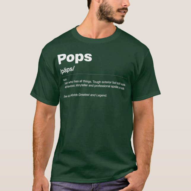 Funny Dictionary Definition Zum Tagesgeschenk T-Shirt (Vorderseite)