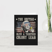 Funny, die Briten blähen ein 13 Kolonie Lead 4. Ju