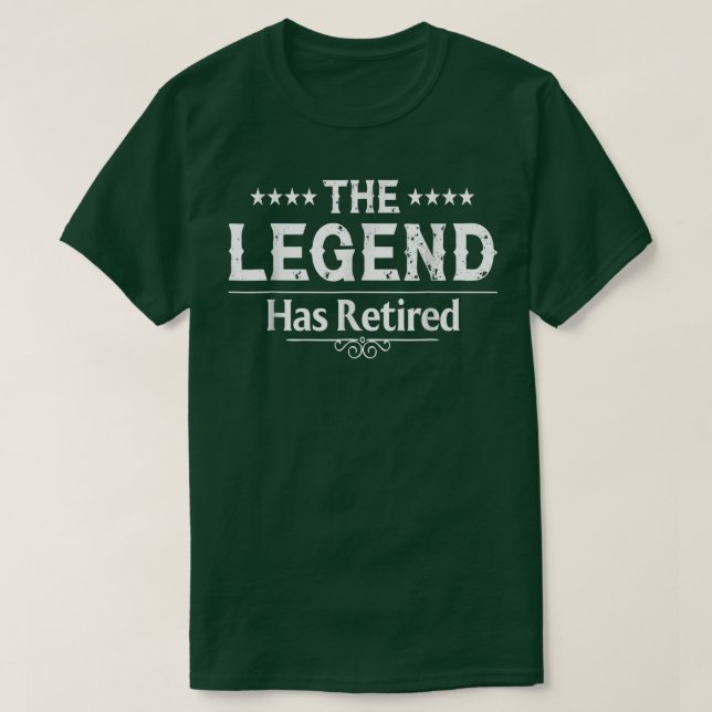 Funny die Legende hat wieder Geschenk für Männer F T-Shirt (Design vorne)