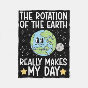 Funny die Rotation der.earth macht wirklich My.da Fleecedecke