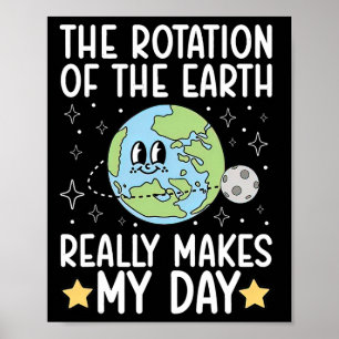 Funny die Rotation der.earth macht wirklich My.da Poster