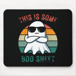 Funny Dies ist ein Boo Sheet Ghost Halloween Men W Mousepad