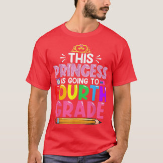 Funny, diese Prinzessin wird zurück auf den vierte T-Shirt