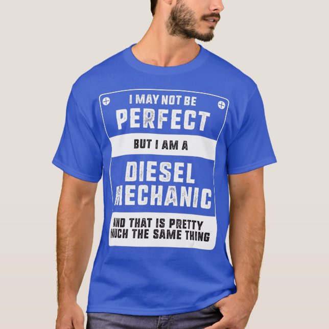 Funny Diesel Mechanic Shirts Geschenk (Vorderseite)