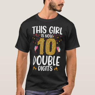 Funny dieses Mädchen ist jetzt 10 zweistellig Gebu T-Shirt