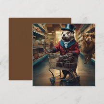 Funny digital otter mit Ghosts GC