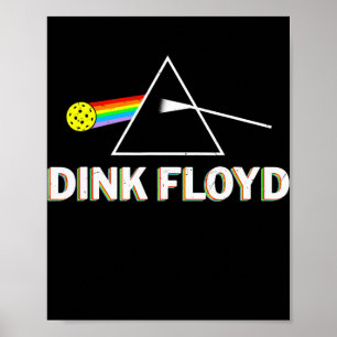 Funny Dink Player Vintag Retro Pickleball Männer Poster