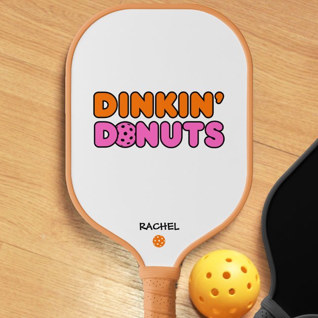 Funny Dinkin Donuts Pickleball Schläger (Funny Dinkin Donuts Pickleball Paddle)