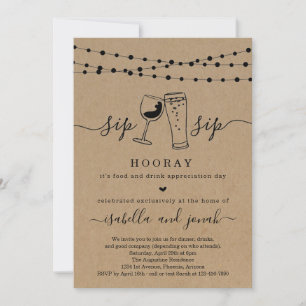 Funny Dinner Party Einladung