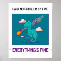 Funny Dinosaur Asteroid Alles ist schön