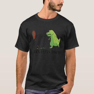 Funny Dinosaur Geschenk Cool T rex Hates Darts Spo T-Shirt