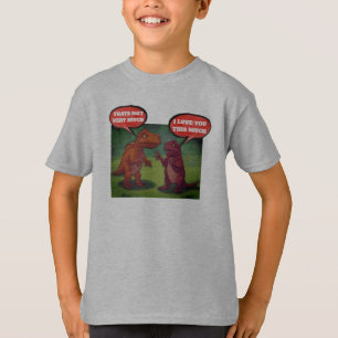 Funny Dinosaur Liebe, T-Rex Dinosaur Puns T-Shirt