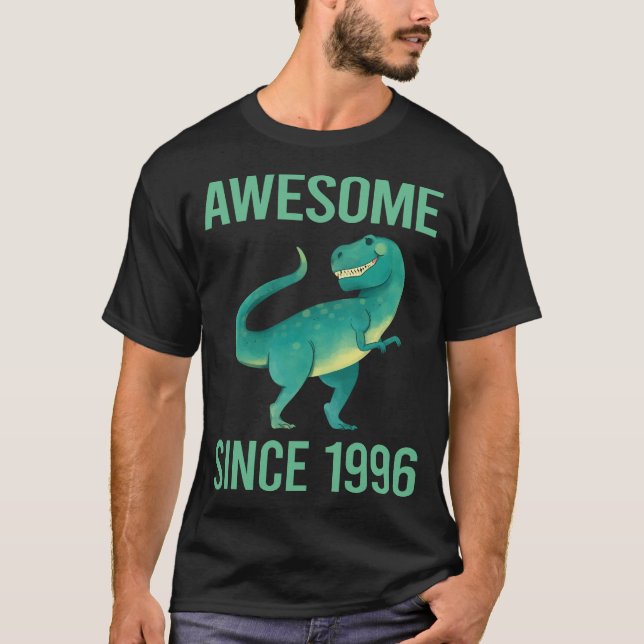 Funny Dinosaur - Phantastisch seit 1996 T-Shirt (Vorderseite)