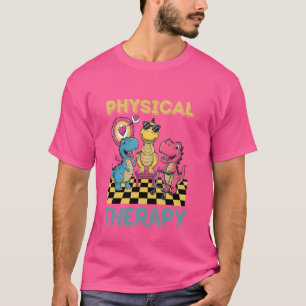 Funny Dinosaur Physikalische Therapie Dino Lover T-Shirt