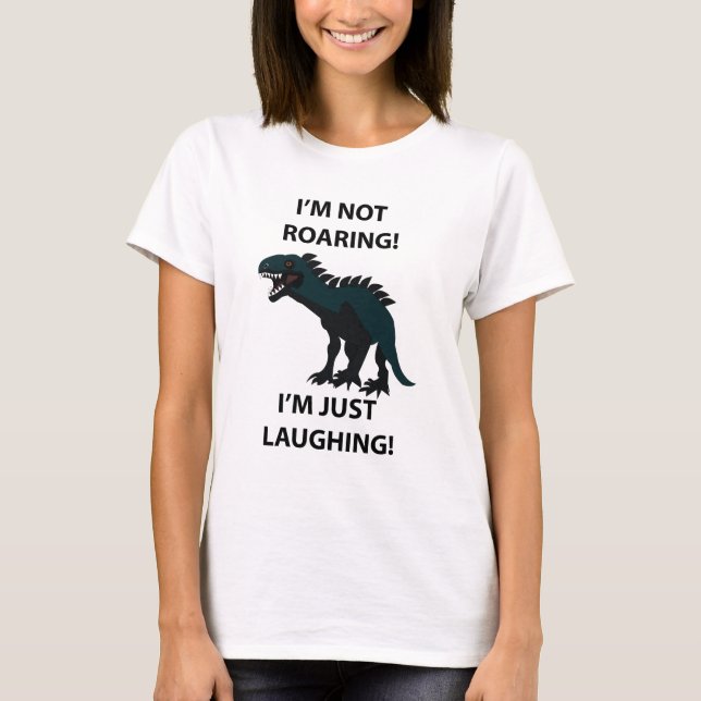 Funny Dinosaur T-Shirt (Vorderseite)