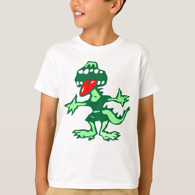 Funny Dinosaurer T-Shirt (Vorderseite)