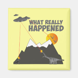 Funny Dinosaurier Aussterben Magnet