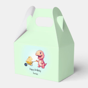 Funny Dinosaurier Strohkarren Geburtstagskinder Pa Geschenkschachtel