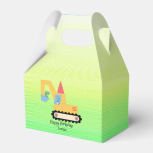 Funny Dinosaurier Traktor Geburtstagspartei DIY Na Geschenkschachtel