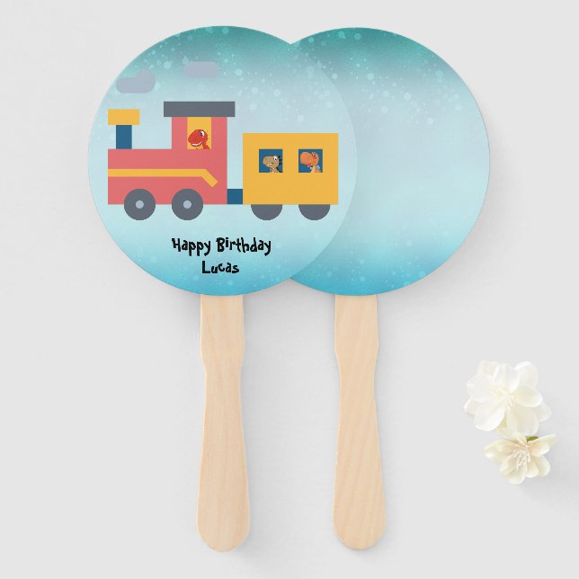 Funny Dinosaurier Zug LKW Junge Zurück 2 Schule Ge Fächer (Vorne und Hinten)